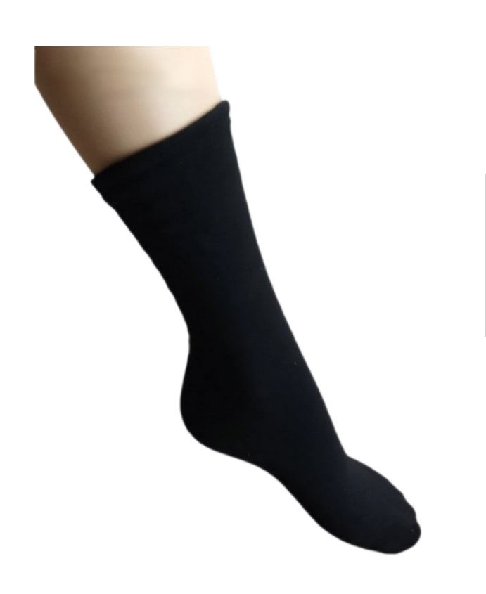 Носки Eco Socks женские термо флис чёрные В266