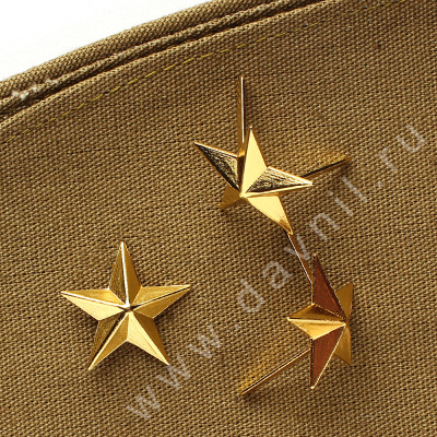 ЗНАЧОК ЗВЕЗДА ЗОЛОТАЯ 1ШТ