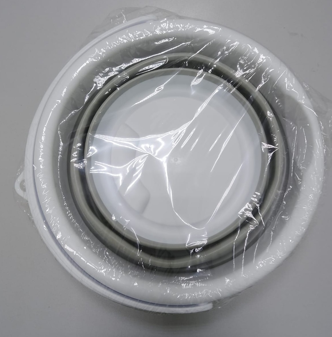 ВЕДРО ПЛАСТ Белое Складное 10л (841289)