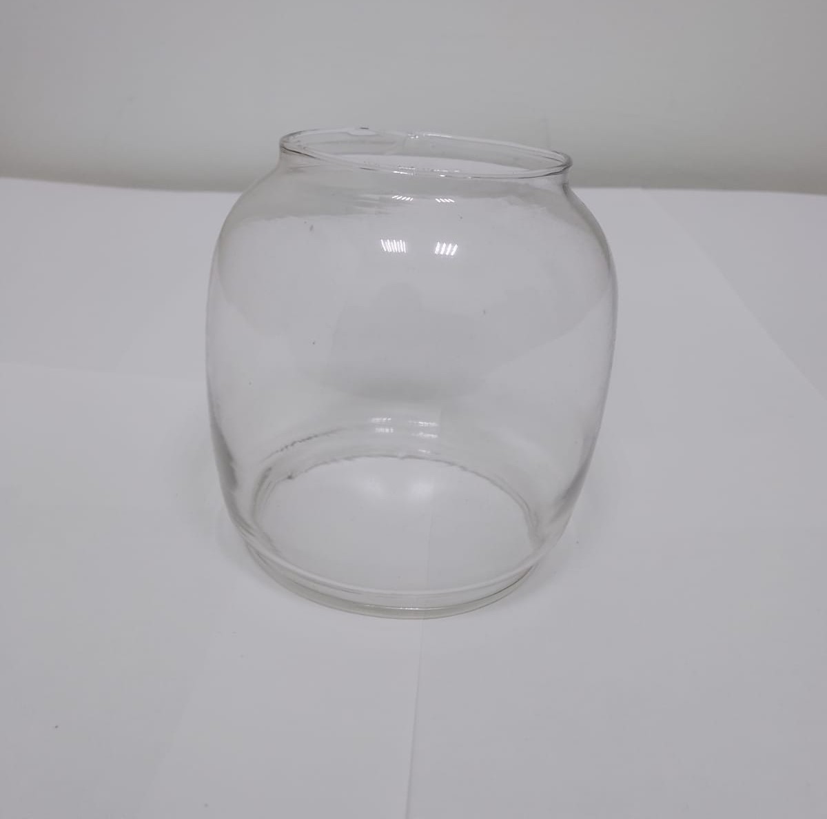 СТЕКЛО на ФОНАРЬ КЕРОСИНОВЫЙ "ЛЕТУЧАЯ МЫШЬ" малая-240мм 1/96 8052