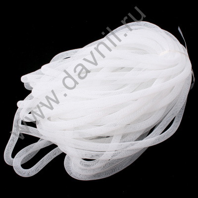 РЕГИЛИН КРУГЛЫЙ ТУБУЛЯР БЕЛЫЙ d=1 см (АРТ.А17-25)